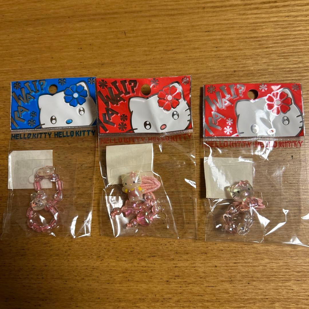 s*e様 ハローキティ　ストラップ、根付、ボールペンなどグッズ24点