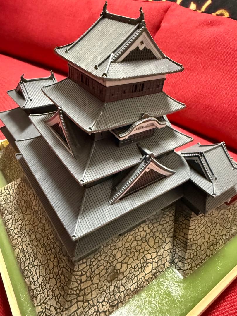 PLUM 1/200 松本城 精密完成品 ジオラマ