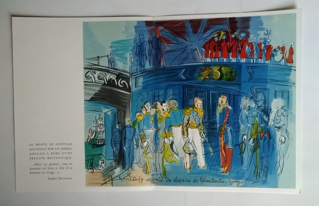 rdラウル・デュフィのリトグラフ　本物保証