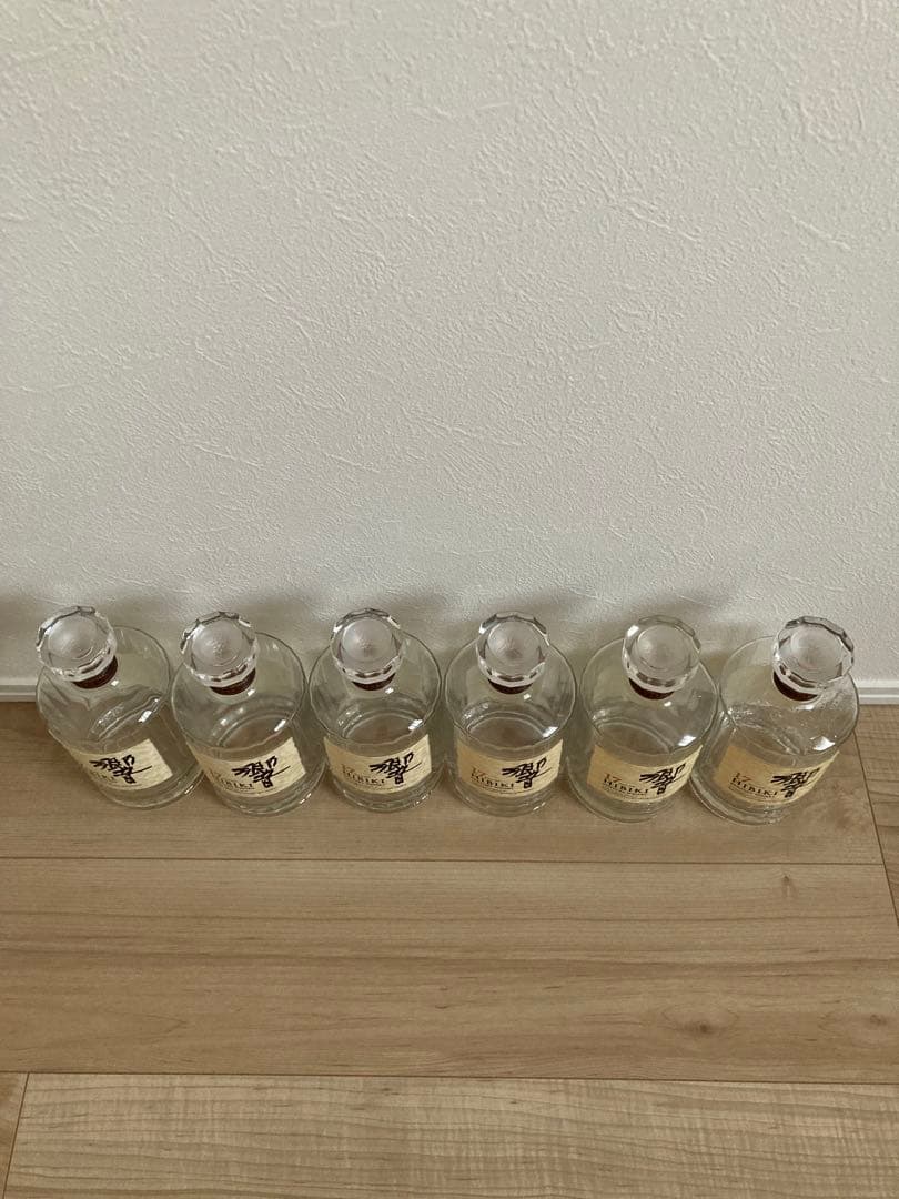 空き瓶 響 17年 6本セット 700ml 未洗浄