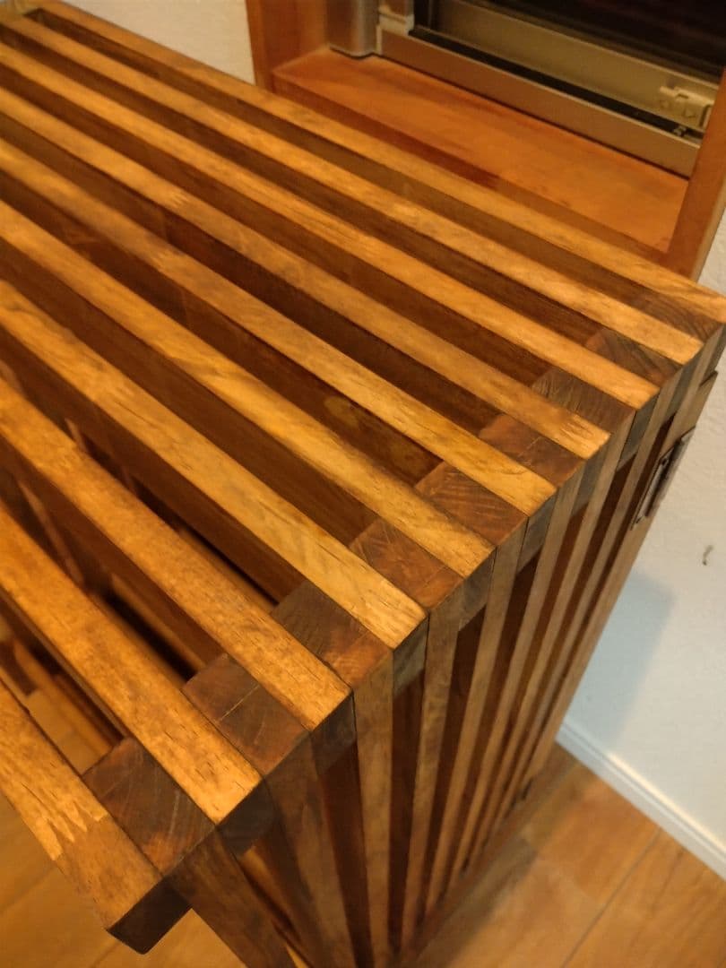 木製 ハンドメイド オーダー ワトコオイル 水槽台 アクアラック ベンチ