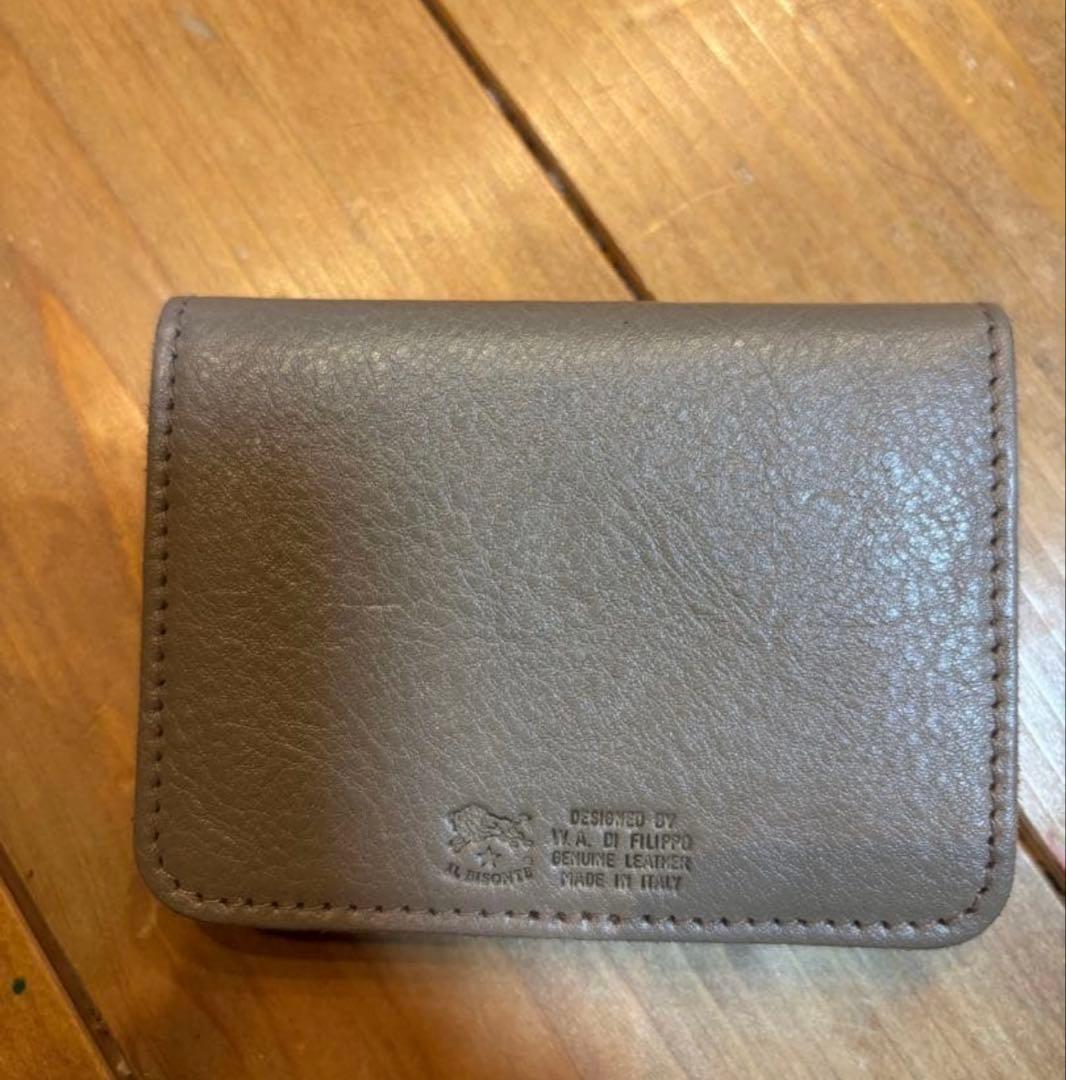 イルビゾンテ　コンパクトウォレット　カードケース