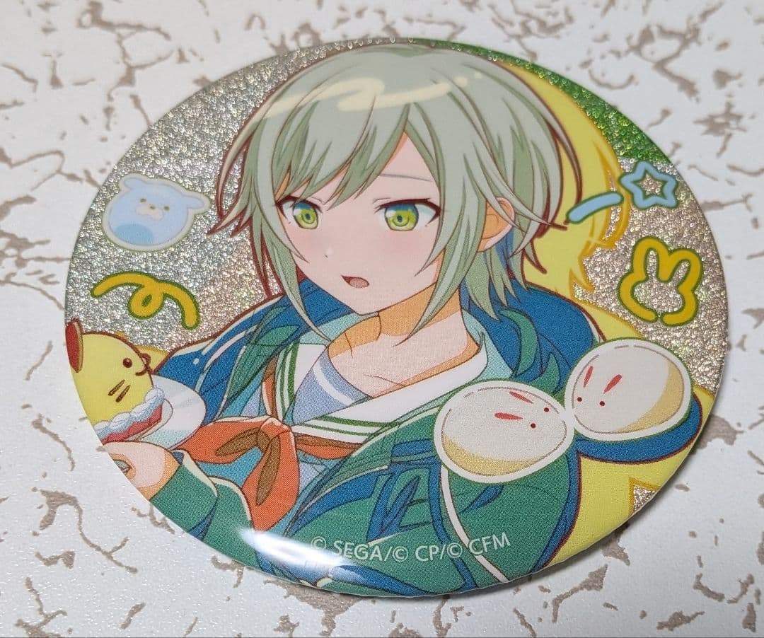 プロジェクトセカイ 日野森志歩 グリッター缶バッジ 3点セット - メルカリ