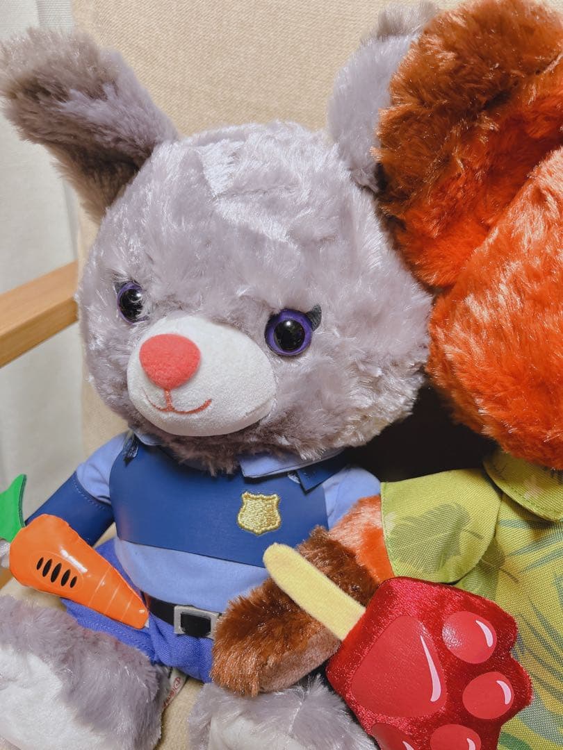 ディズニーストア ユニベアシティ ズートピア ニック ジュディ