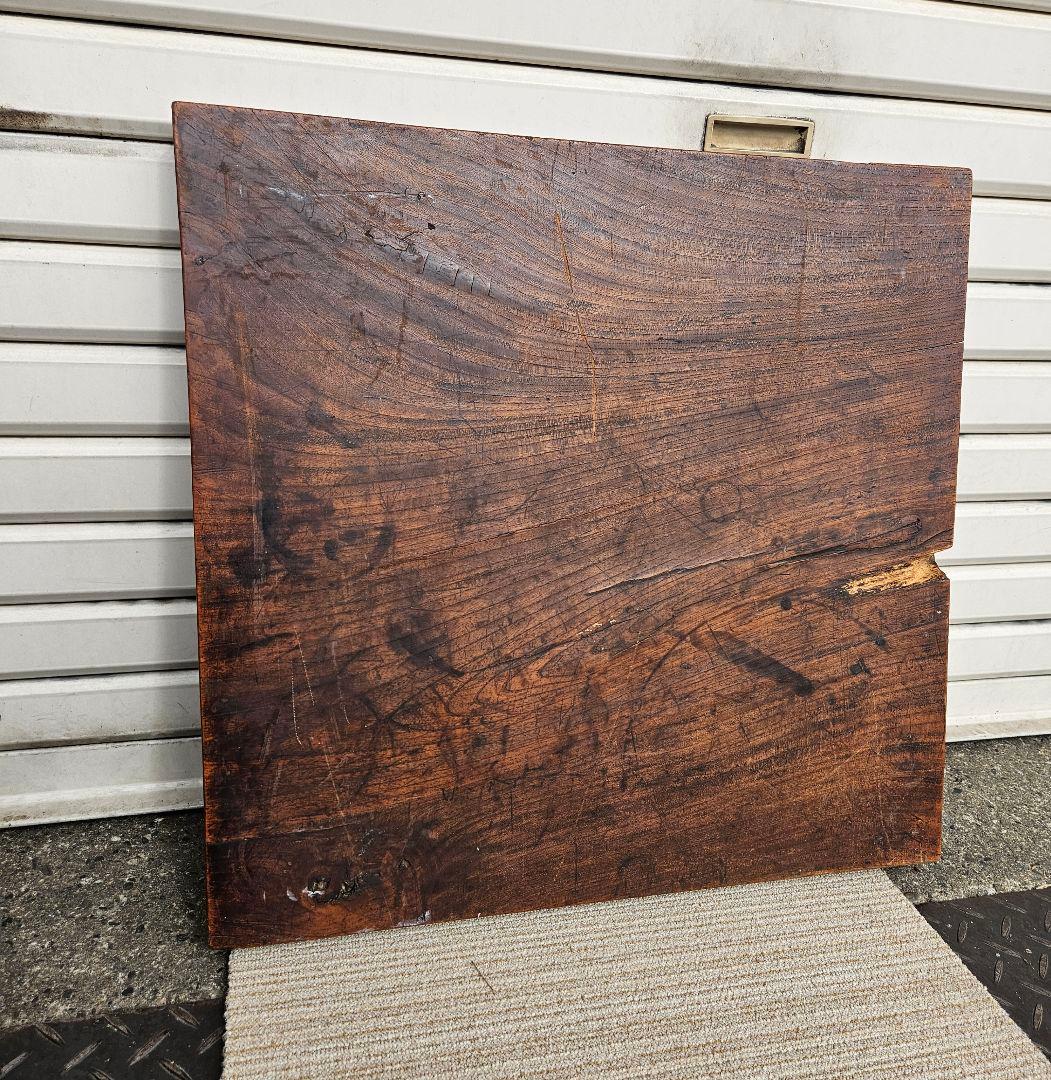 ジャパンヴィンテージ 一枚板 こたつ板天 厚さ約4cm 炬燵板 無垢材