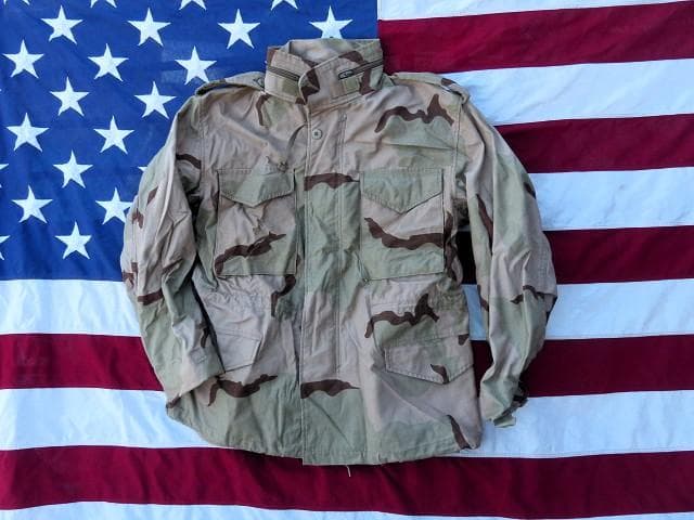 1991 米軍実物 M-S デザート3カラー M65フィールドジャケット 295