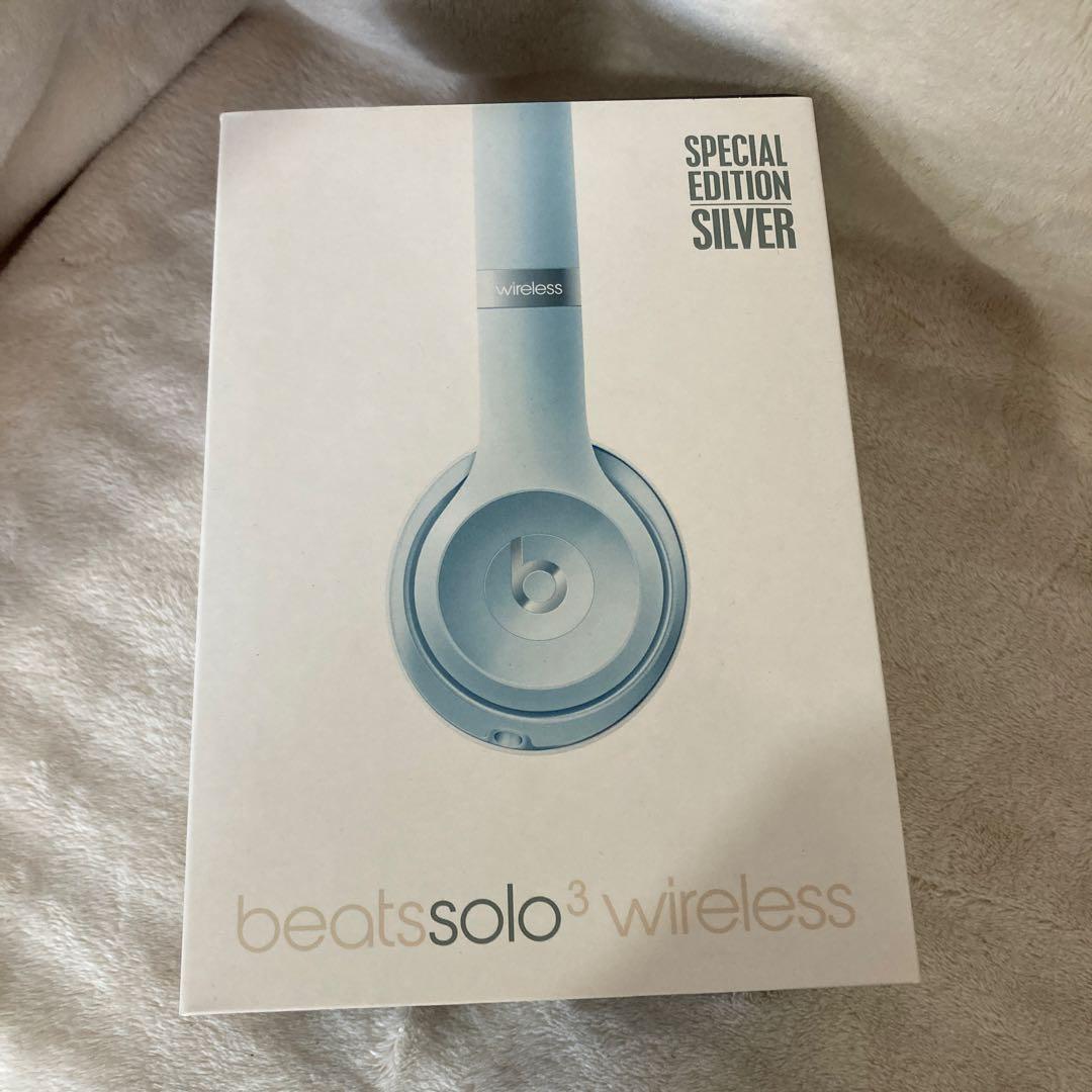 8)未使用beats solo3 wireless 特別版シルバー - メルカリ