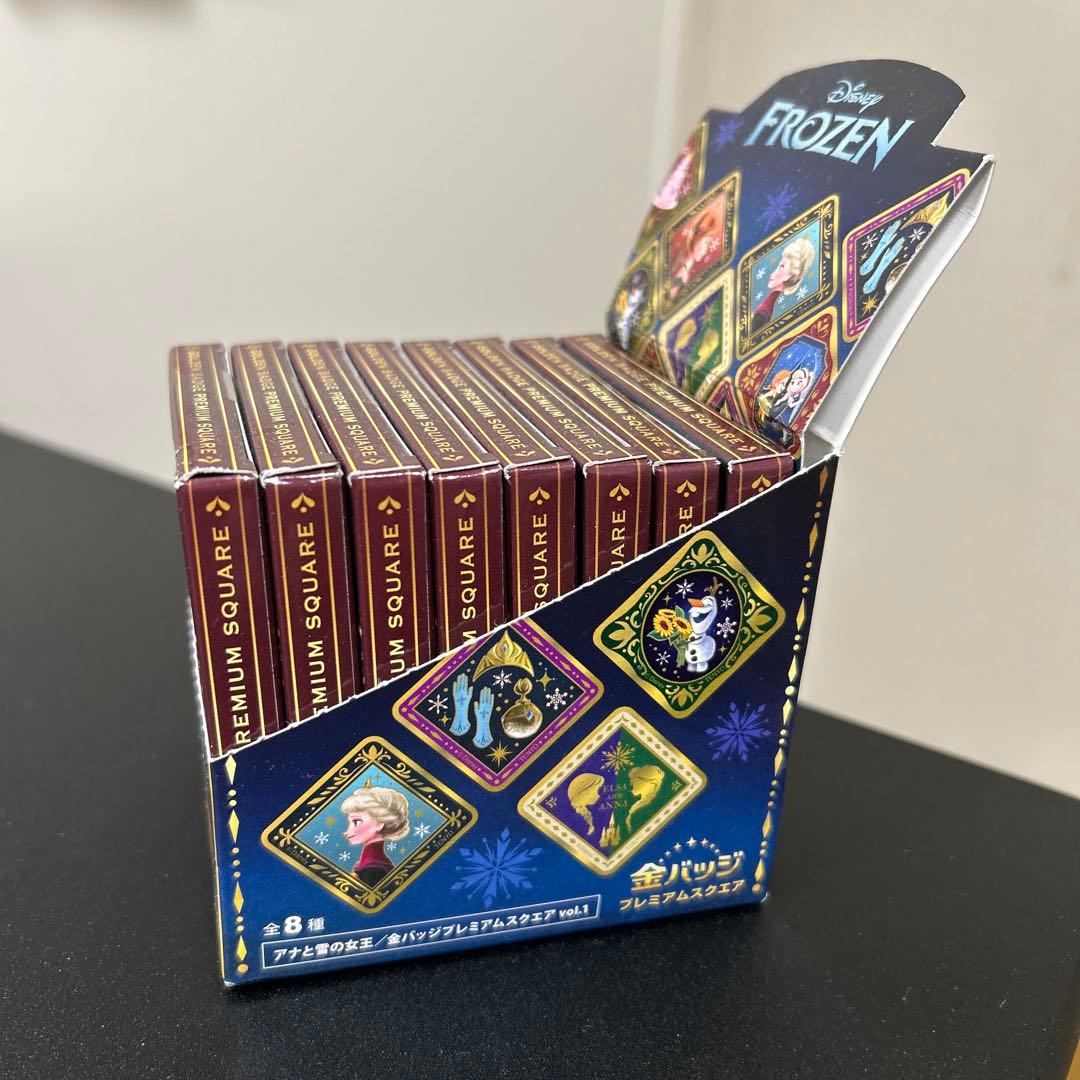 Disney アナと雪の女王 24金バッジプレミアムスクエア BOX