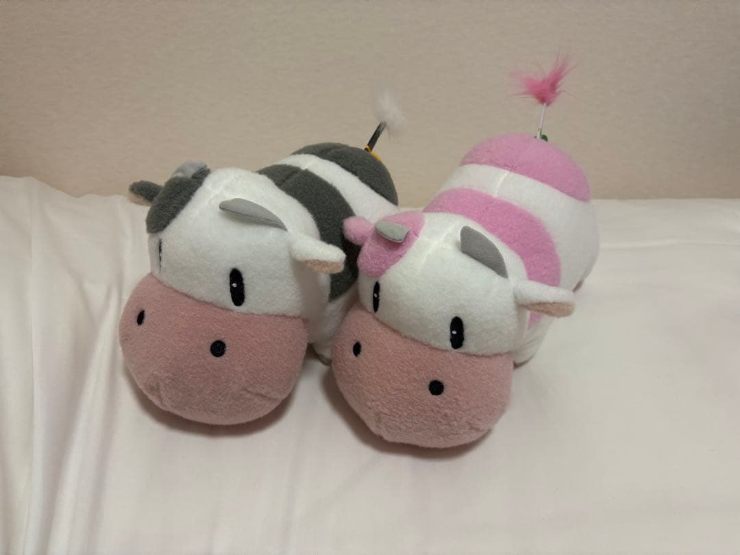 牧場物語 ふわふわウシさん ぬいぐるみ BIG 2体セット 約29cm