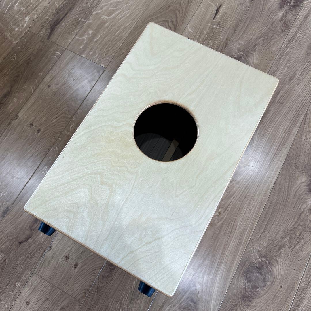 DONNER カホン ナチュラルウッド カバー付き、おまけ付き