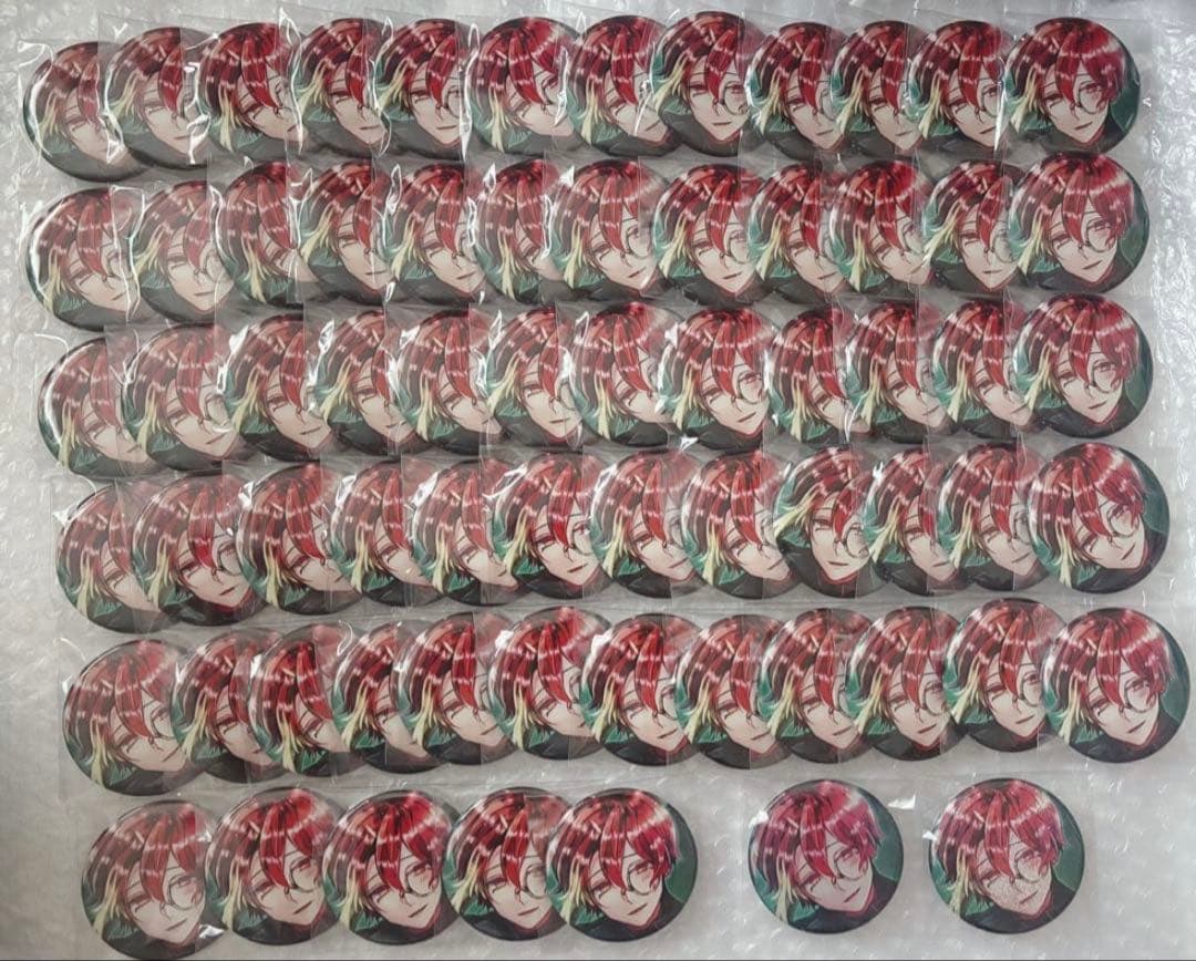 【年末限定】悪魔執事と黒い猫　バト缶　缶バッジ　フェネス　67点　あくねこ