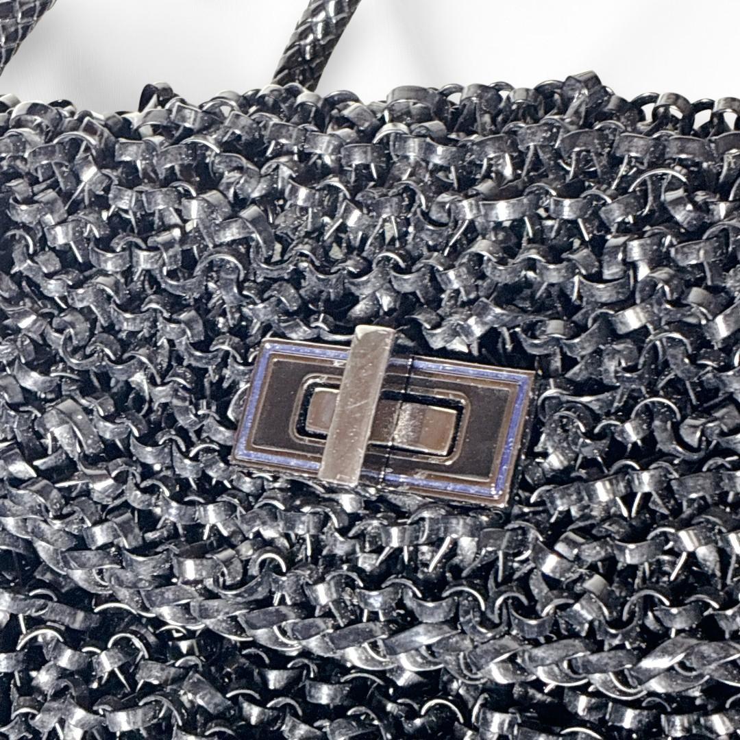 【美品・カード付】アンテプリマ ターンロック 刻印リング ワイヤー ショルダー