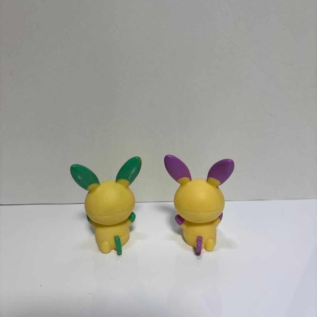 色違い ポケモンキッズ プラスル マイナン 指人形 ポケモン フィギュア