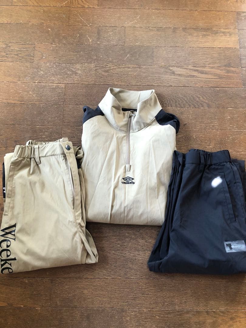 美品　NBB weekend ゴルフ　セットアップ ピステジャケット パンツ