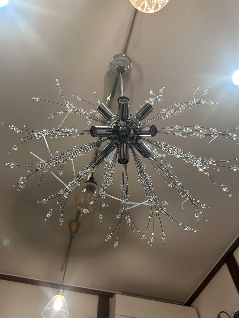 Chende ペンダントライト シャンデリア クリスタル※写真を追加しました