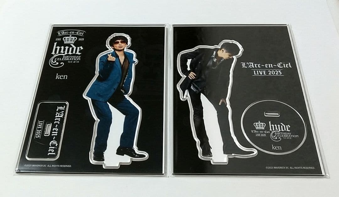 Ken アクリルスタンド L'Arc-en-Ciel 2025 - メルカリ
