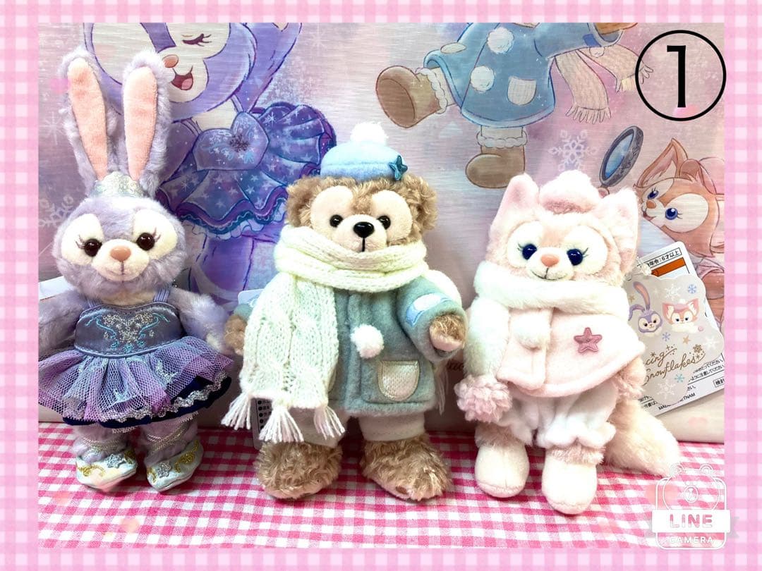 ♡ダンシングスノーフレークス♡ダッフィー ステラルー リーナベル