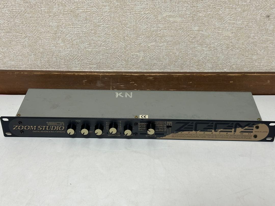 ズーム ZOOM STUDIO 1201 リバーブ モジュレーション エフェクト ZOOM