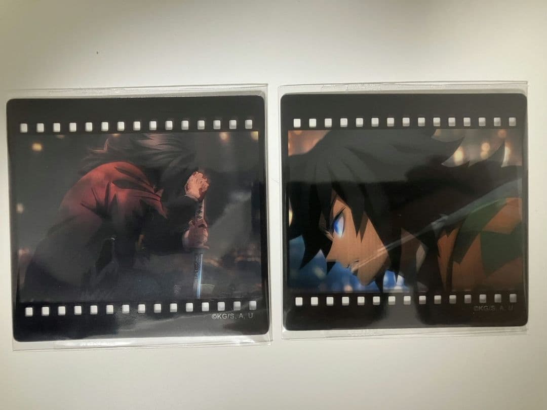 冨岡義勇 ダイニング お楽しみくじ フィルム風 クリアカード 鬼滅の刃