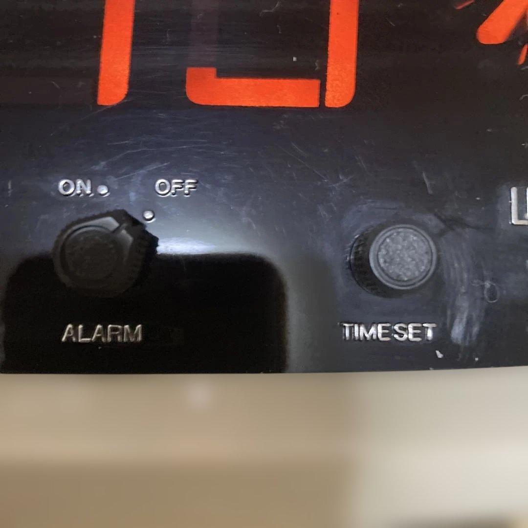 LUMITIME KT-204 置時計 アラーム 田村電気 レトロ