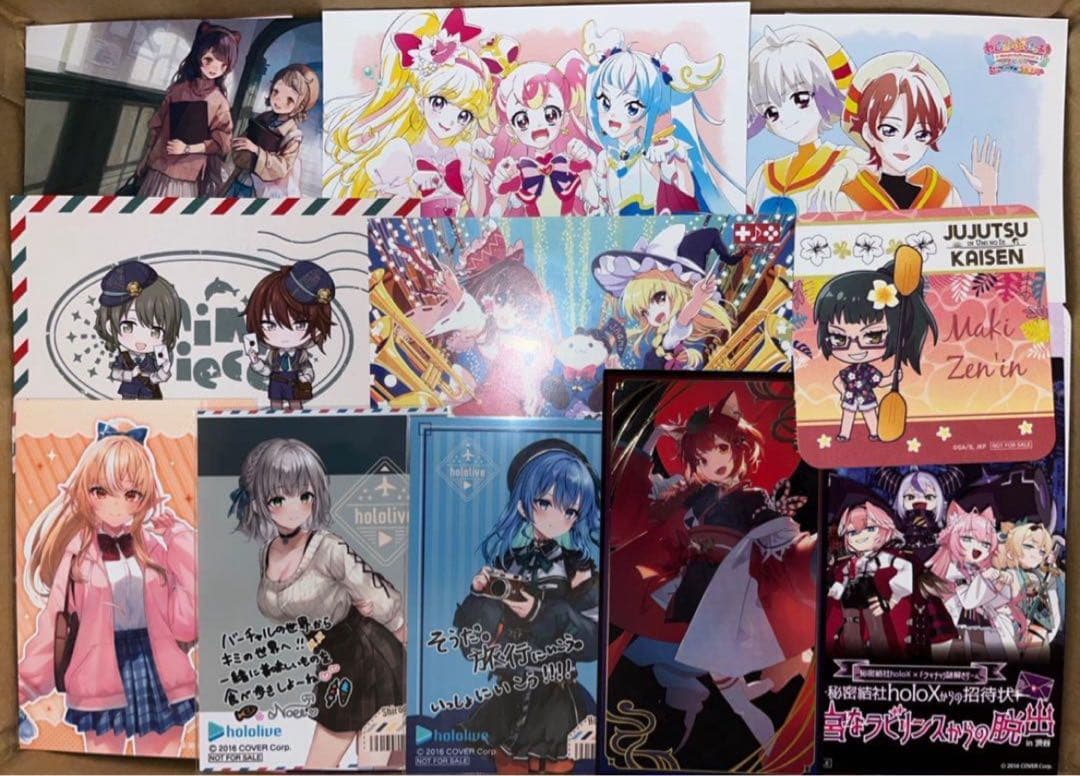 アニメグッズ キャラクターグッズ 紙雑貨 紙類 1250点以上 大量 まとめ売り