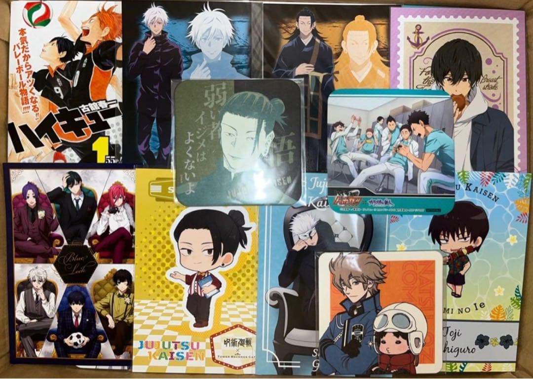 アニメグッズ キャラクターグッズ 紙雑貨 紙類 1250点以上 大量 まとめ売り