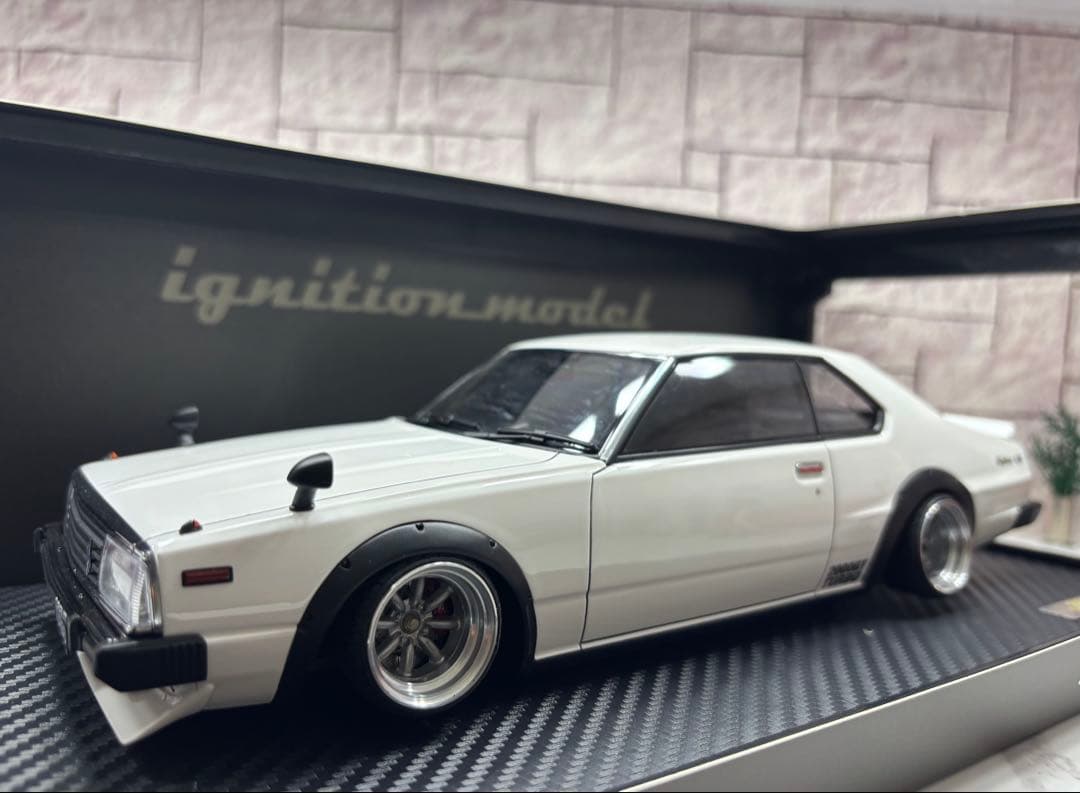 1/18 イグニッションモデル　スカイラインジャパン後期型ワタナベ深リムカスタム