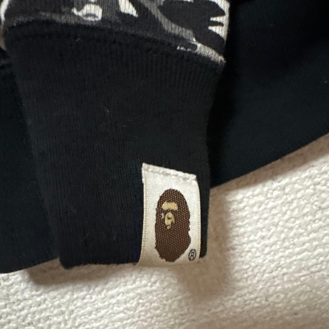 A BATHING APE カモフラージュ ジップパーカー L