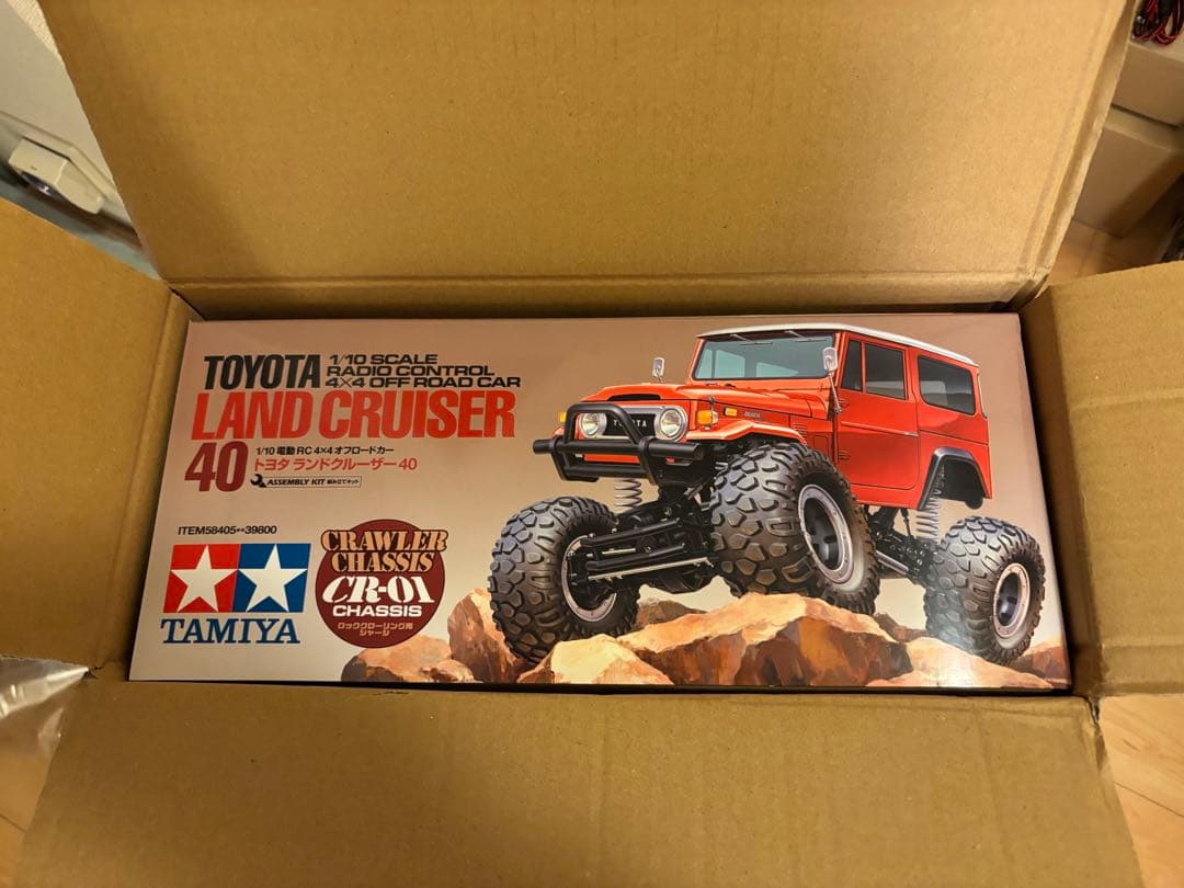F*X様 【新品未開封！】タミヤ CR-01 トヨタ ランドクルーザー40！