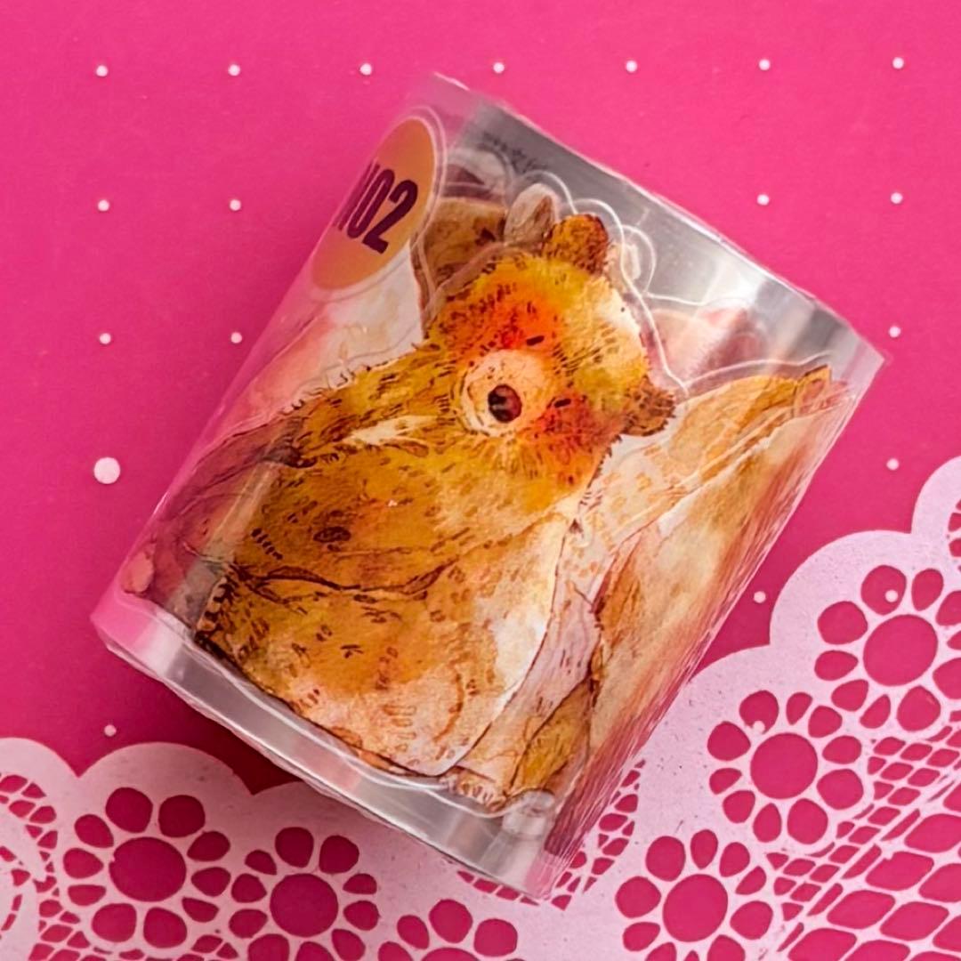 PET 熊大 ダイカット加工 4.5cm×5m 海外マスキングテープ クマ - メルカリ