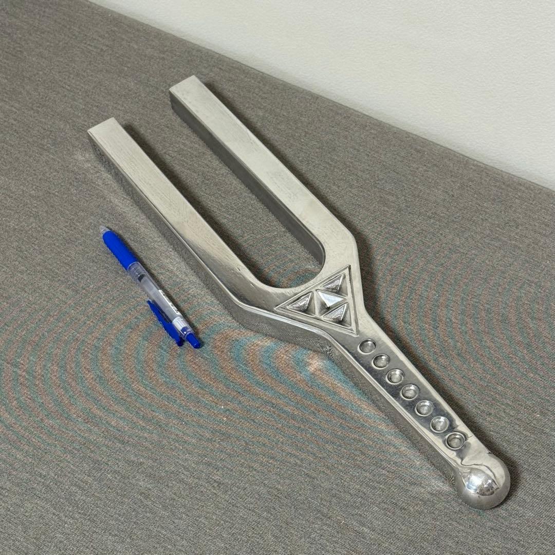 ※年末特価※【希少】E324Hz 大型音叉 スピリチュアル開運　治癒 美しい音色