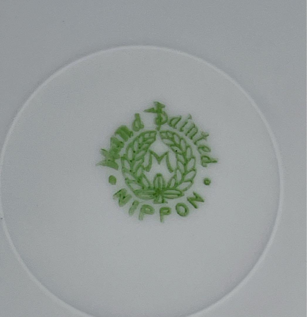 美品】 オールドノリタケ 21．9㎝ ライチョウ紋金盛り皿 雉 キジ 黒