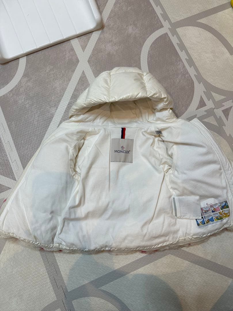 MONCLER Adamas ハート柄ダウン 80センチ