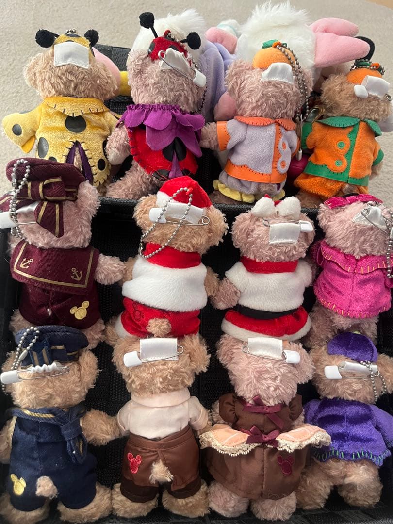 ダッフィー &シェリーメイ12体！！ハロウィン/クリスマス/バレンタイン レア