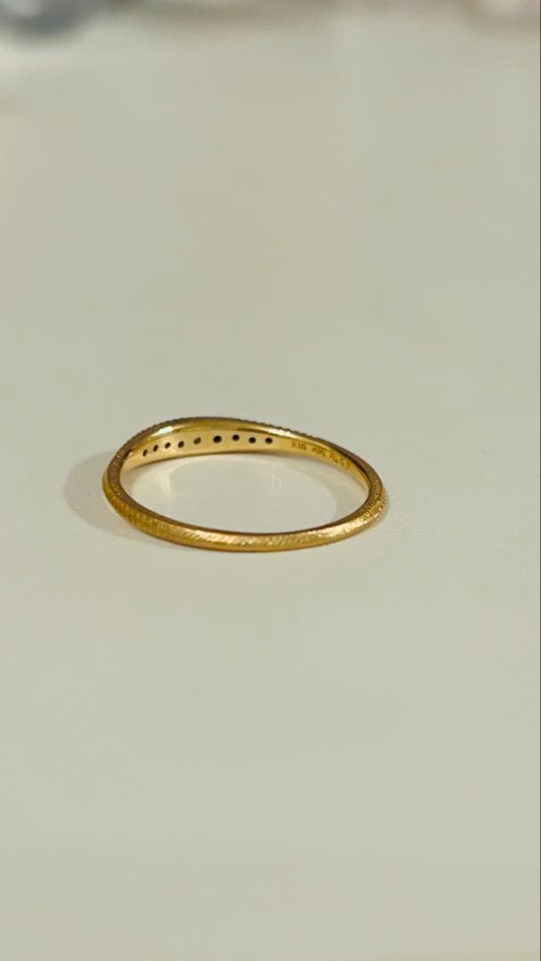 ete K10 リング　ダイヤ　9号