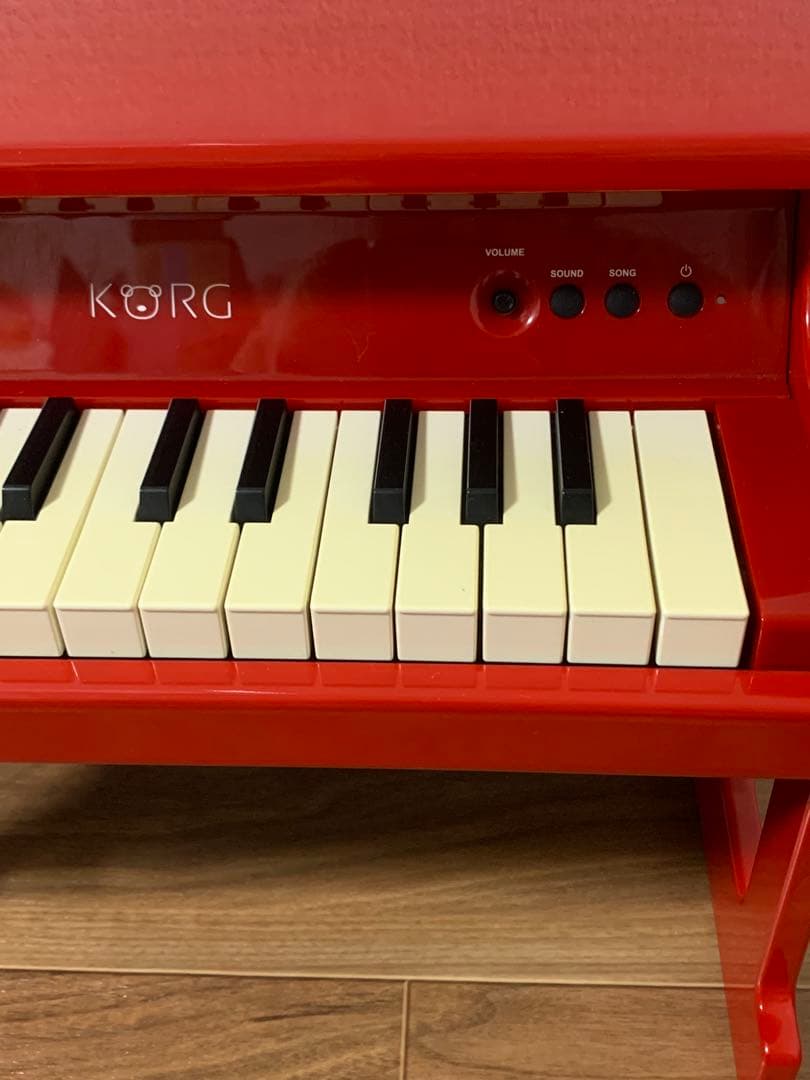 KORG Tiny Piano レッド　ミニ鍵盤　ミニピアノ　25鍵