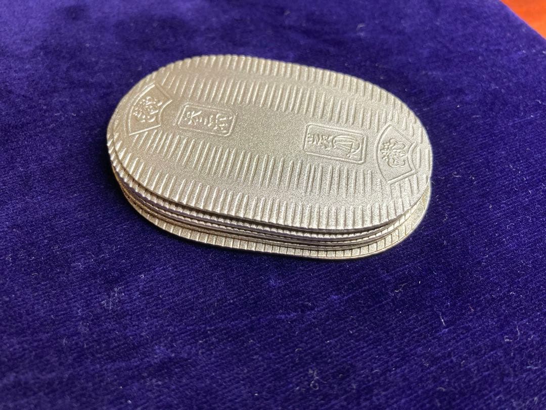 純銀小判 佐川急便 5枚セット