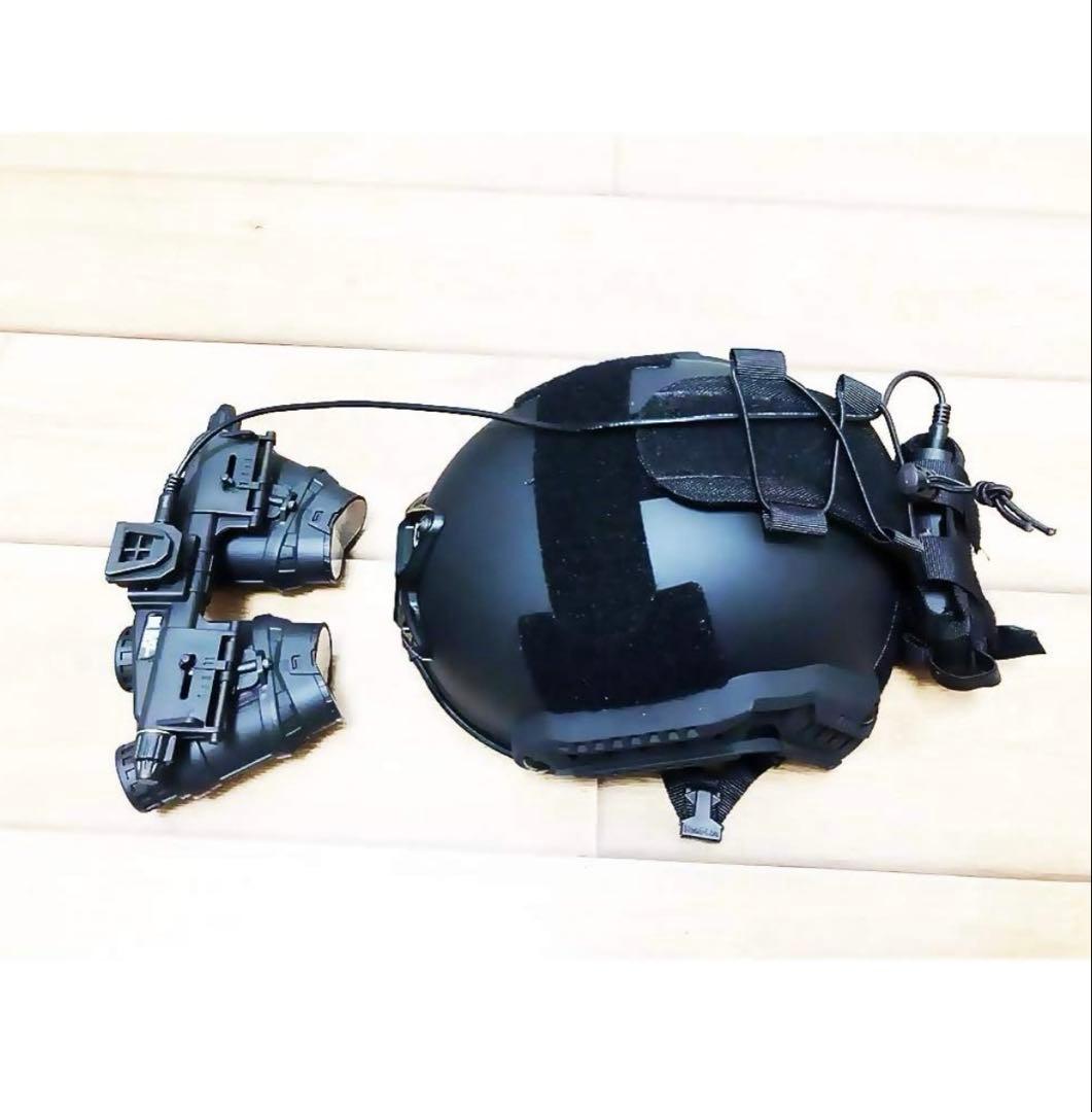 ゲリラSale!【美品】ダミークアドレンズ+ミリタリーヘルメット セット