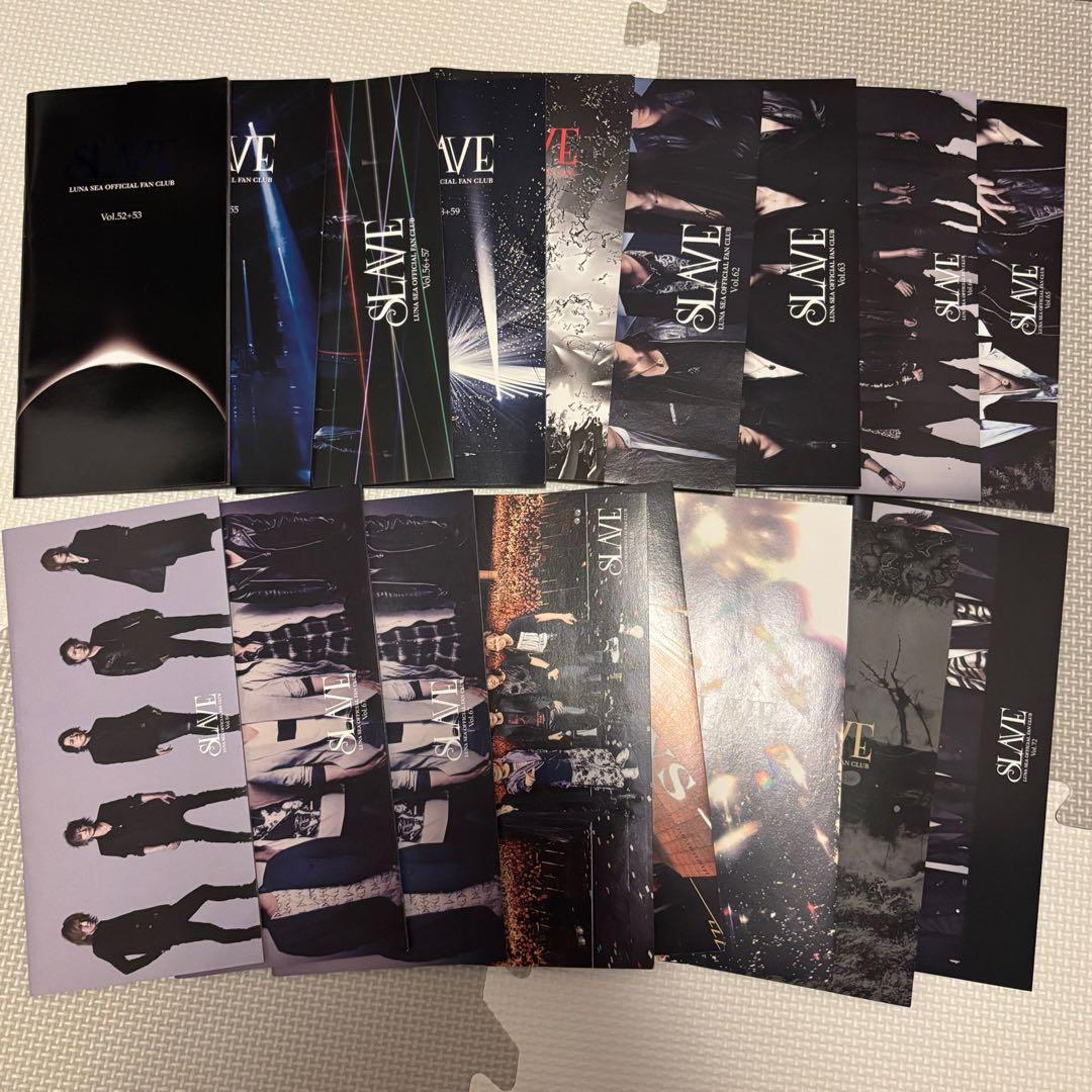 LUNA SEA SLAVE 会報・更新特典セット