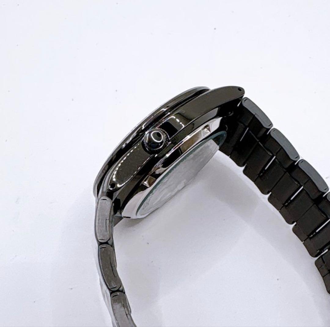 新品未使用 箱付SEIKO 自動巻き 腕時計 防水 裏スケルトン ブラック