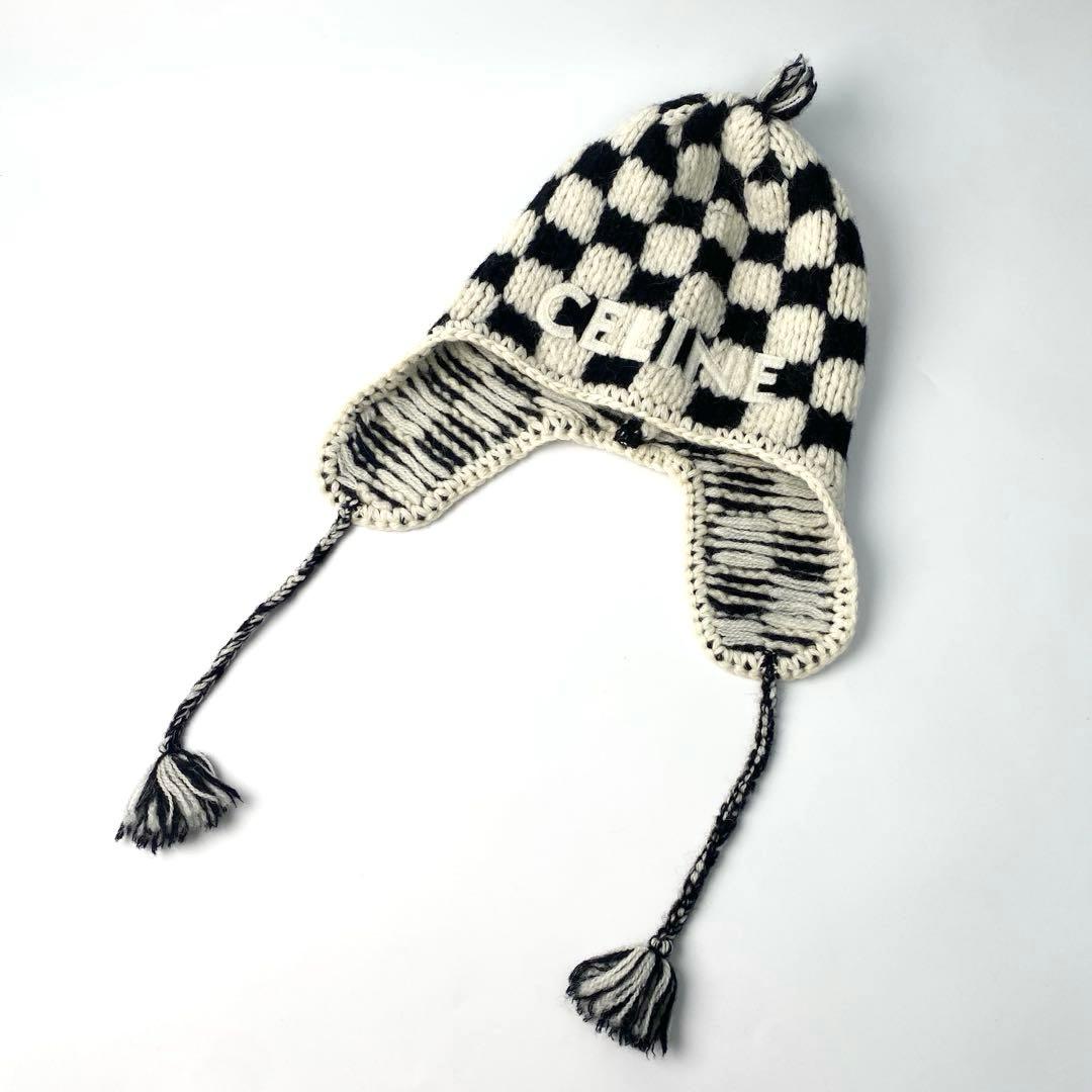 セリーヌCELINE チェック ニット ロゴ キャップ セリーヌCELINE チェック ニット ロゴ キャップ 楽天市場】セリーヌ