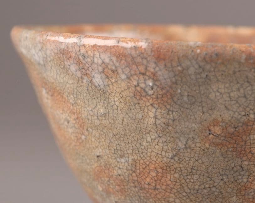 大井戸茶碗 有楽 】古美術 朝鮮古陶磁器 李朝 青井戸 茶碗 時代物 喜