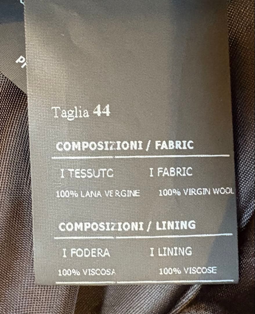 hevo チェック柄 ダブルブレストコート