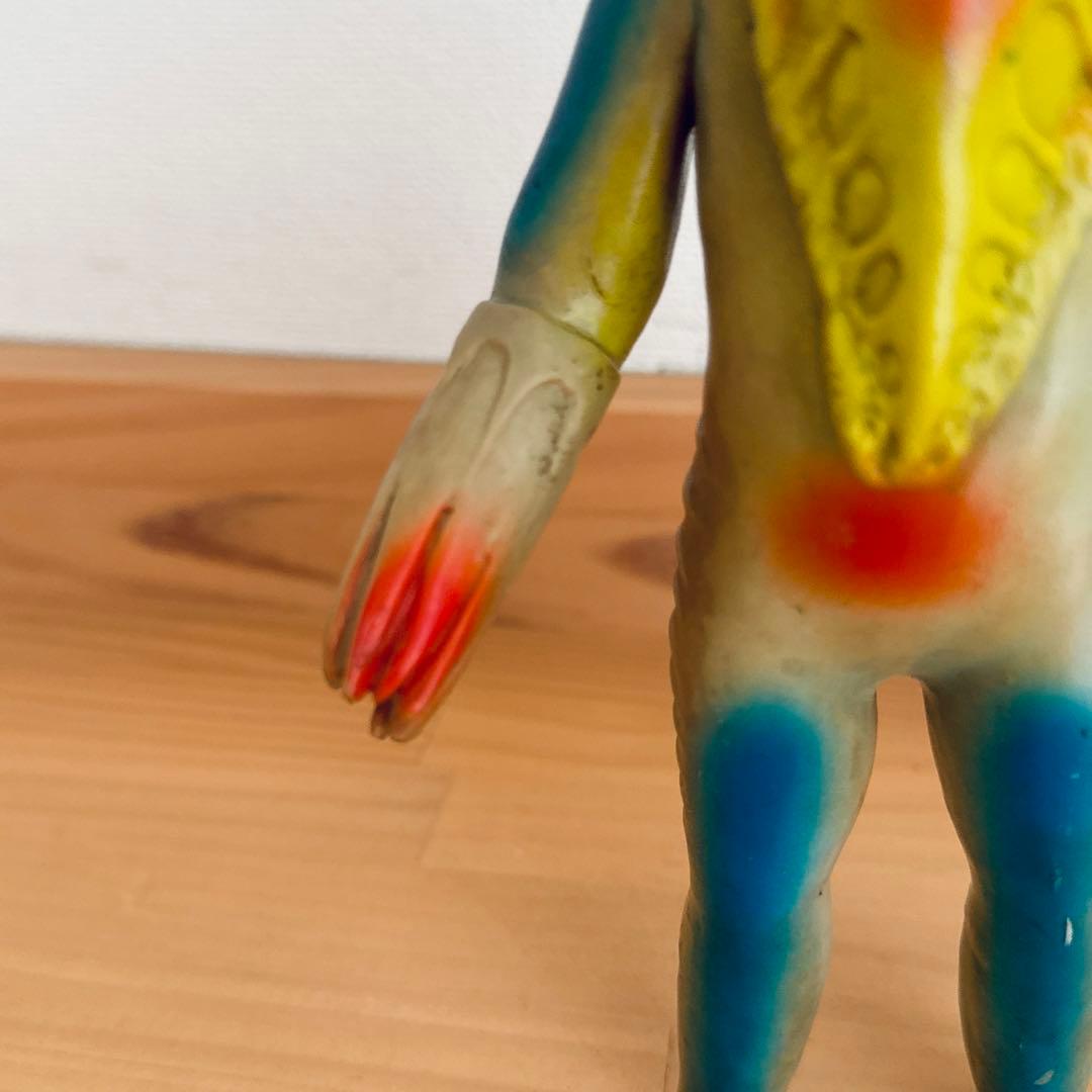 【7/21まで限定割引】ブルマァク メトロン星人 ソフビ 当時物