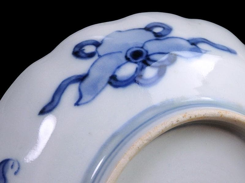 古伊万里 色絵 鳳凰に牡丹の図 4寸皿 5客 C381AS-CZc - メルカリ