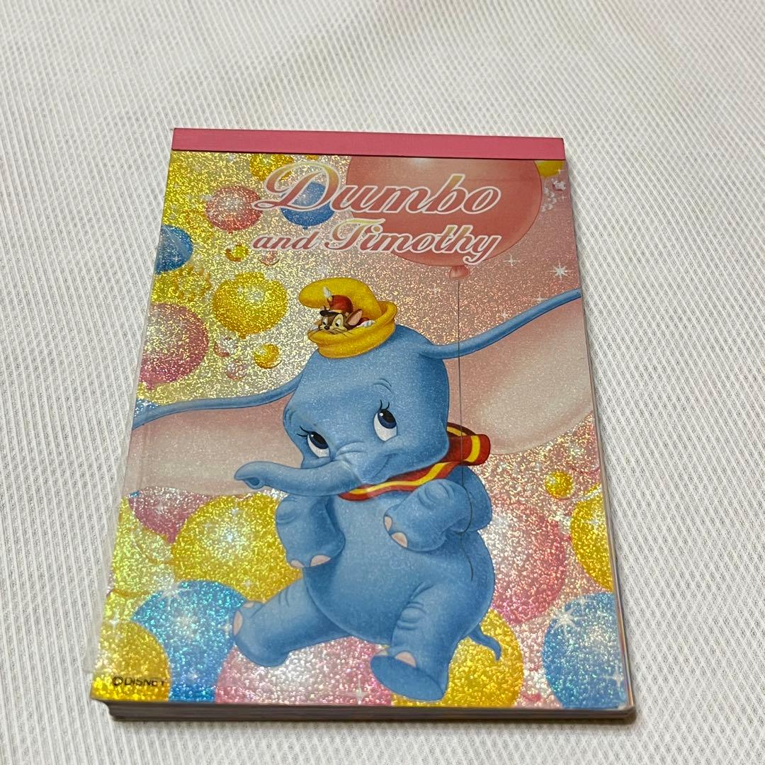 マリー ミスバニー クラリス ダンボ メモ帳 シール 平成レトロ サン