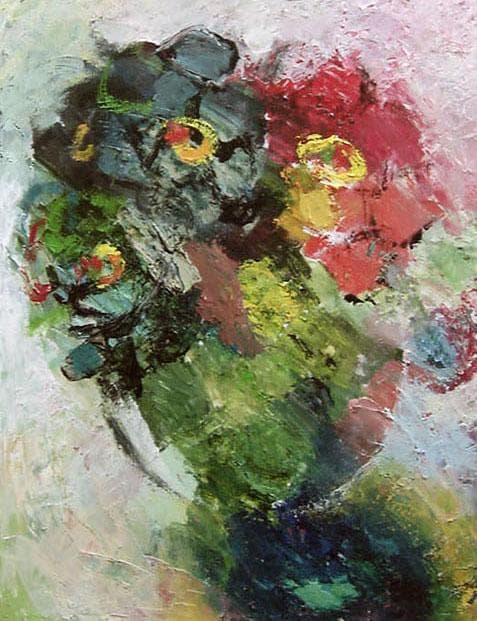 絵画一点物F50号油絵micchan作