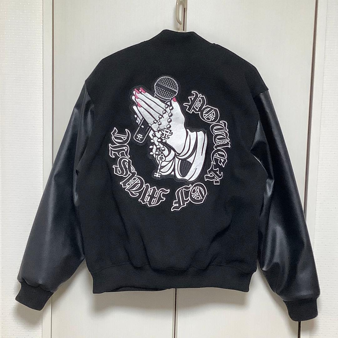 浜崎あゆみ スタジアムジャンパー BLACK (M)