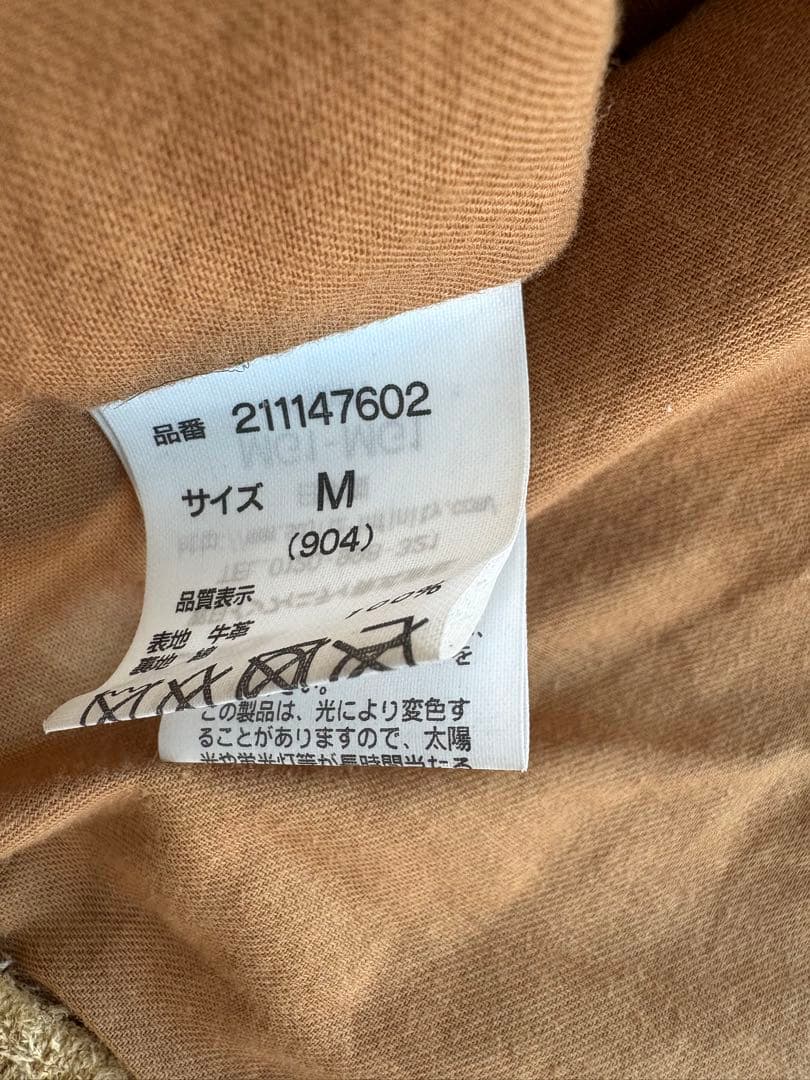 限定特価★RagsMcGREGOR ３rdTRUCKER REATHER