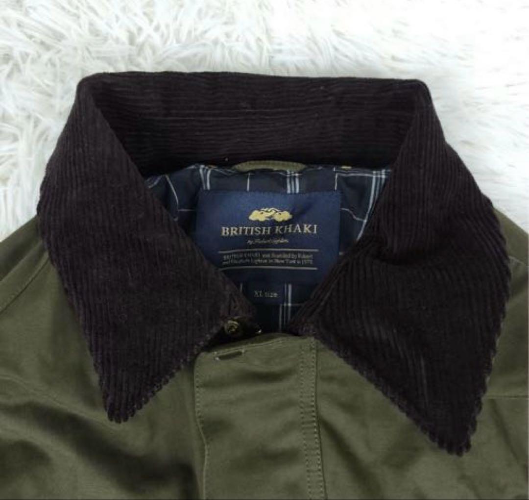 ブリティッシュカーキ ハンティングジャケット カーキ　XL
